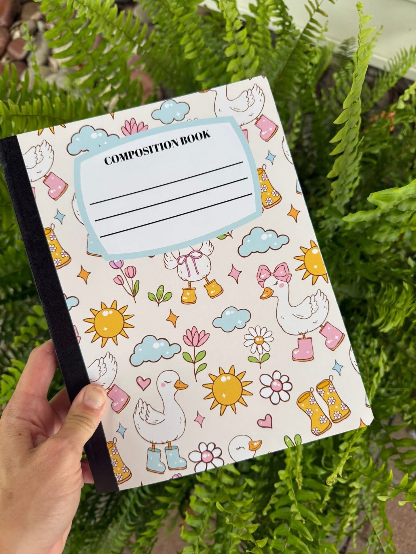 Summer Goose Composition Book
