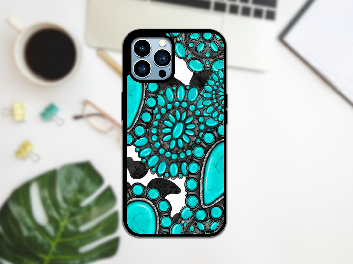 Concho Cow Print