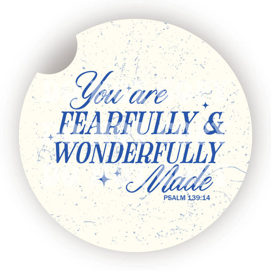 Fearfully & Wonderfully Car Coaster- Set 2
