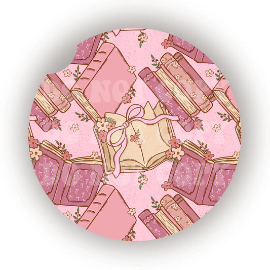 Coquette Books Car Coaster- Set 2