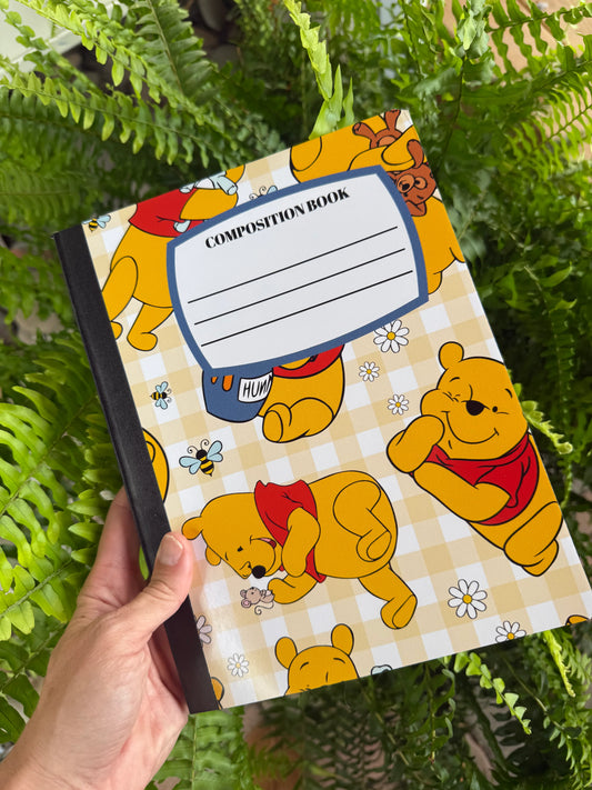 Hunny Bear Composition Book